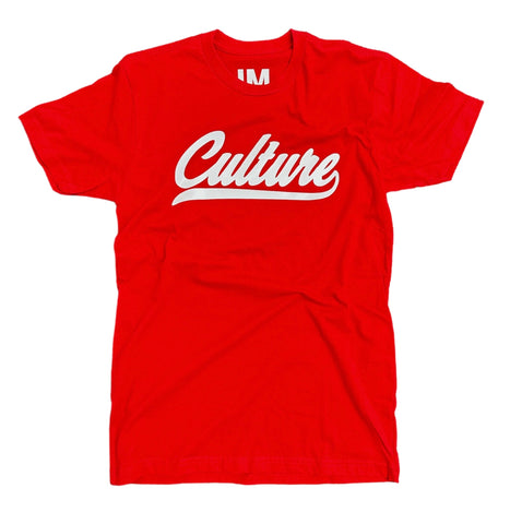 CULTURE TEE [RED/WHITE]